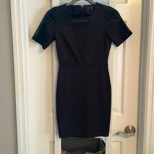Black mini going out dress
